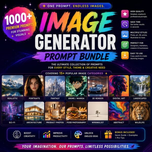 Image Generator Prompt Bundle