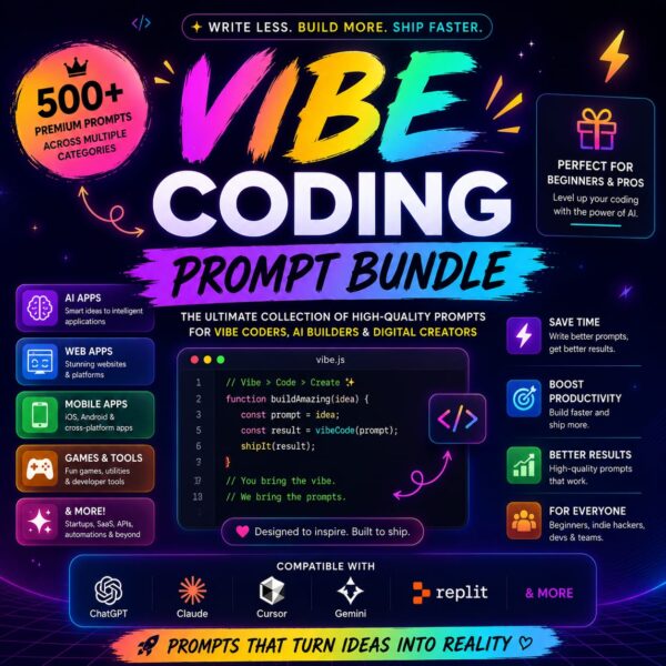 Vibe Coding Prompt Bundle